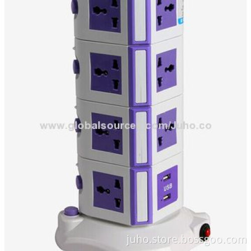 2014 New Product and High-quality Vertical Power Socket with High-temperature Resistance